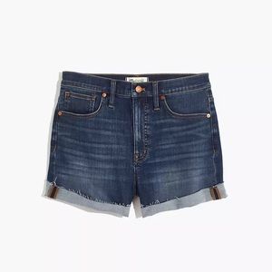 Madewell high rise denim shorts